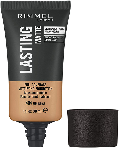 Rimmel long lasting matte deals foundation