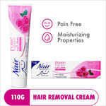 Nair Tube Hair Remover Cream Rose Fragrance 110g
