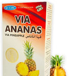 Via Ananas، حبوب التخسيس ، كبسولات حرق الدهون ، حبوب إنقاص الوزن ، مكمل غذائي طبيعي 100٪