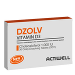 Dzolv Vitamin D3 1000 IU ODT